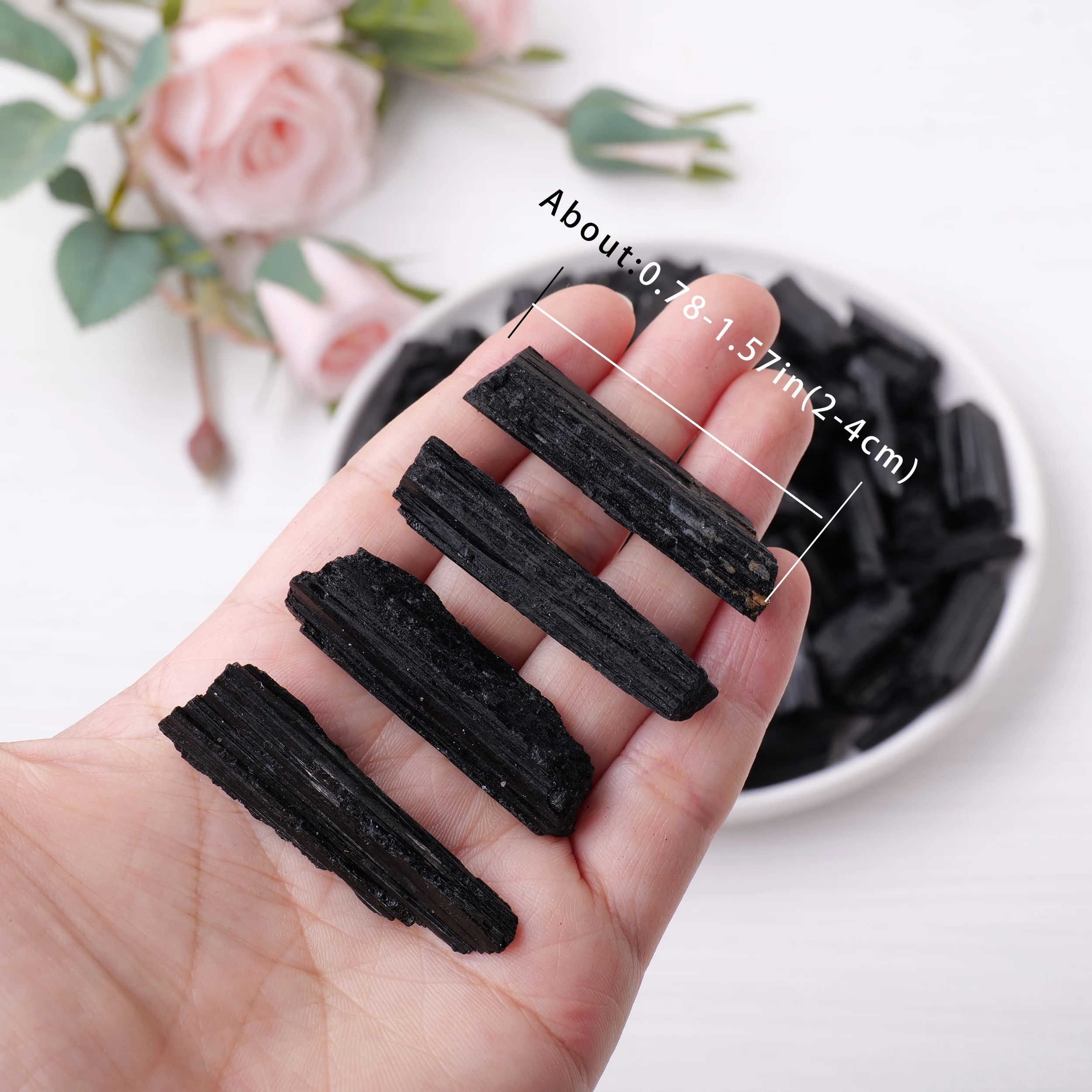 

Черный Турмалин 50г, Необработанный, Runyangshi