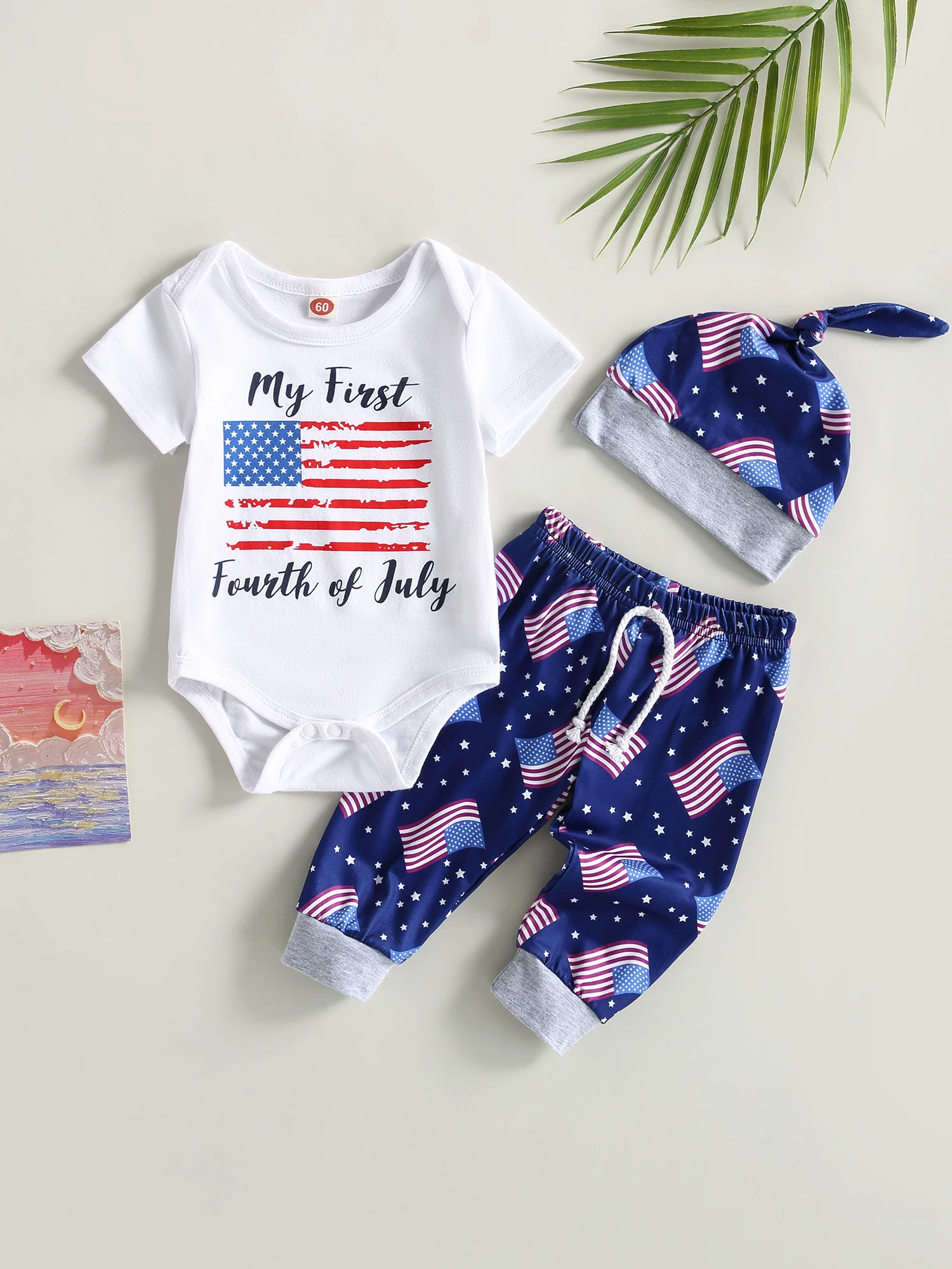 

Baby Girls Summer Outfit Sets Pink Sleeveless Floral Print Romper Ruffled Shorts Headband