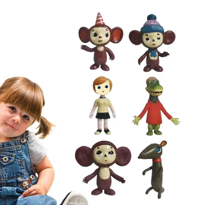 

Big Eared Monkey Cute Lively Toy Adorable Doll Ideal Baby Birthday Gift Home Car Decoration Party Accessories For Christmas