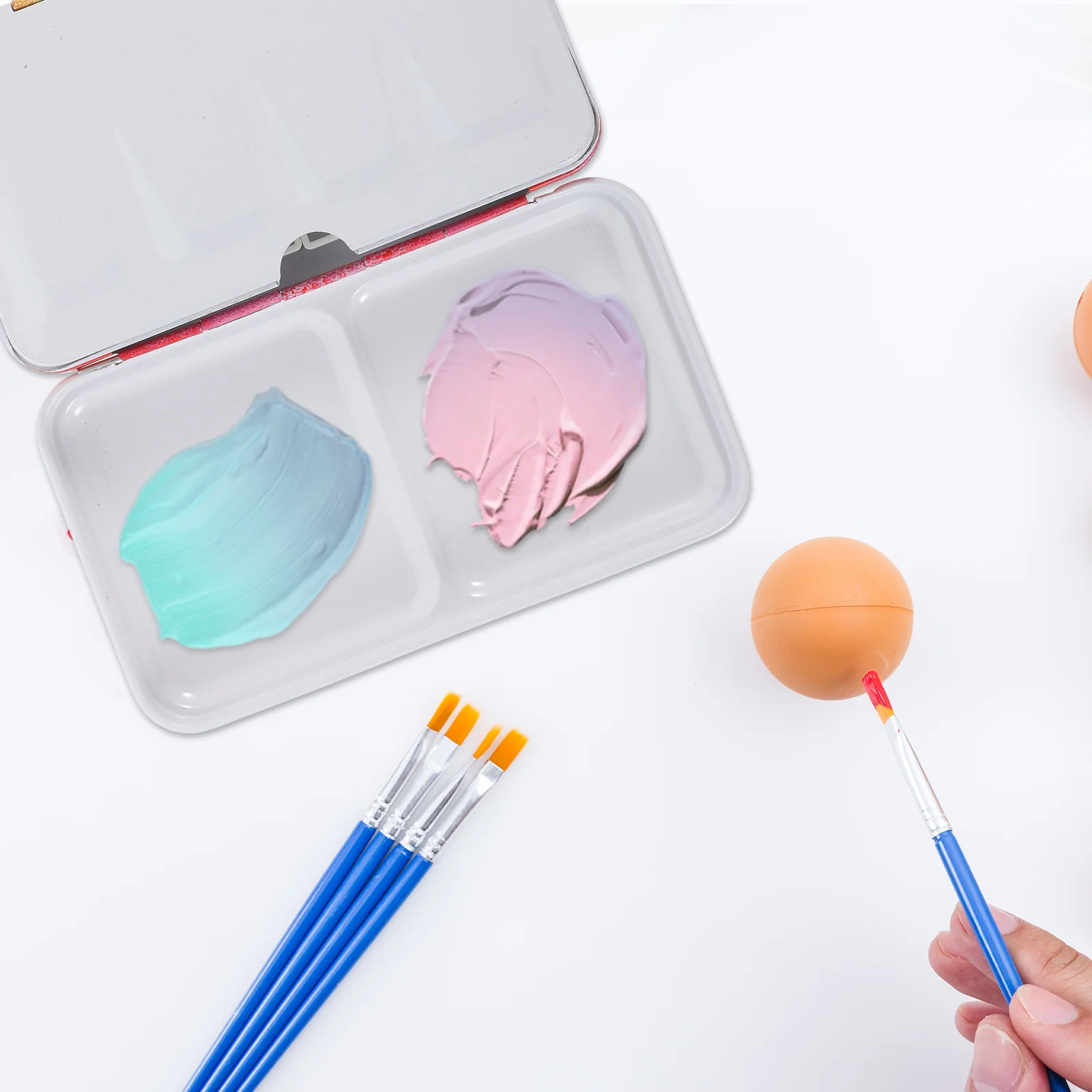 

1 набор пластин для Смешивания Краски, коробка для акварельных красителей, коробка для смешивания краски, акварель