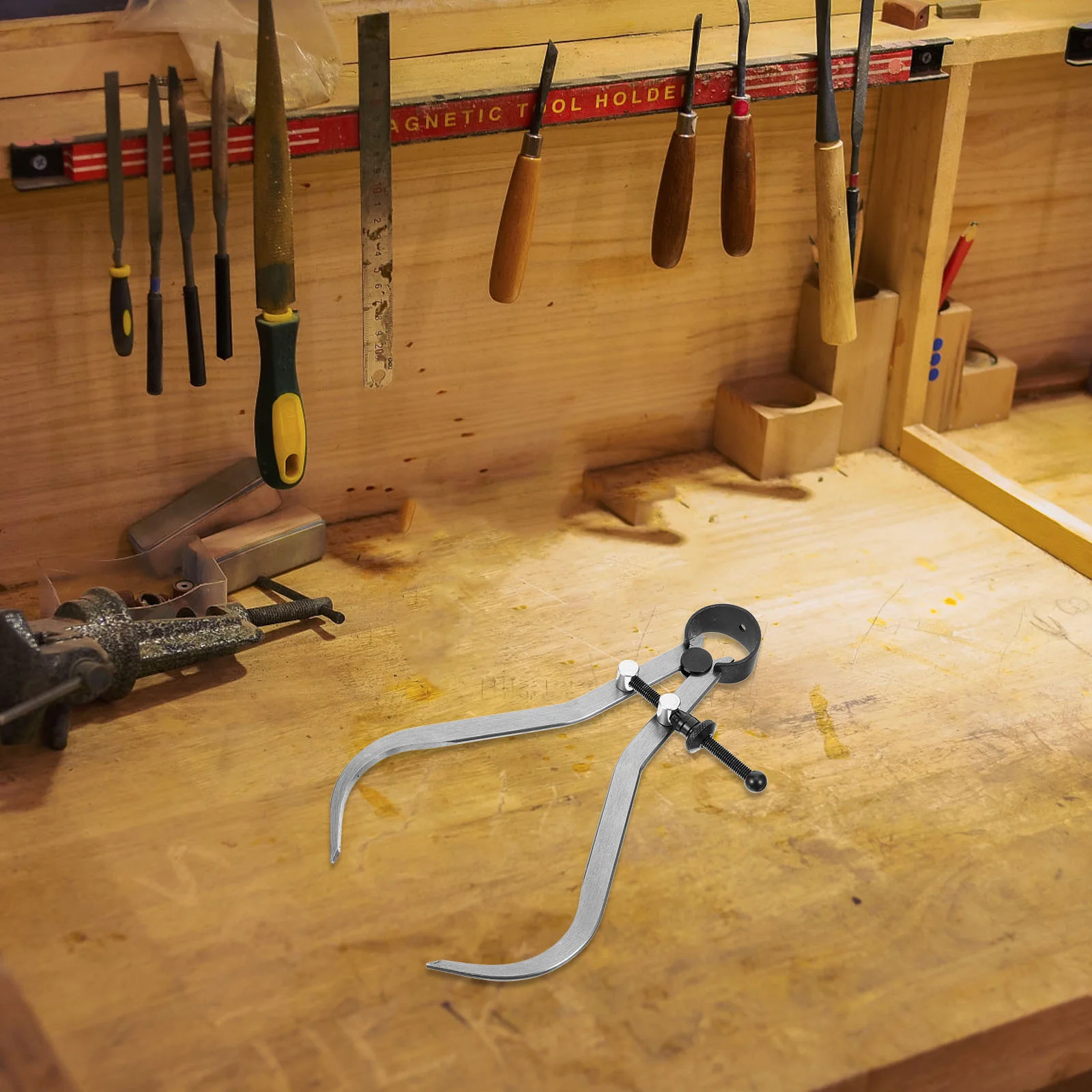 Измерительные инструменты внешние штангенциркули пружинный тип для токарной