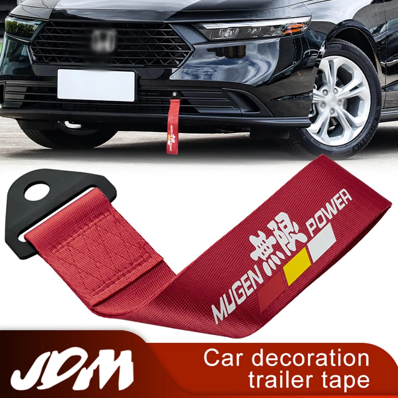 1 шт. высокопрочный нейлоновый буксировочный ремень Универсальный JDM трос для