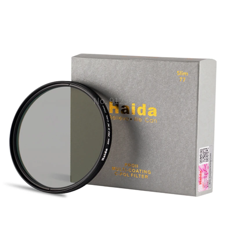 

For 37 40.5 43 46 49 52 55 58 62 67 72 77 82mm Camera Lens Haida PROII CPL SLIM MC Filter Multicoated Circular Polarizer