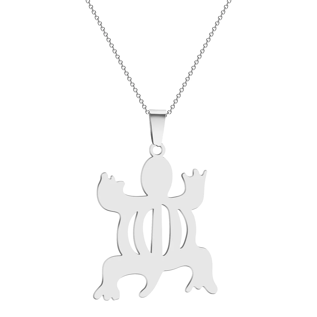 Cxwind подвеска-капля из нержавеющей стали Denkyem женская бижутерия позолоченная