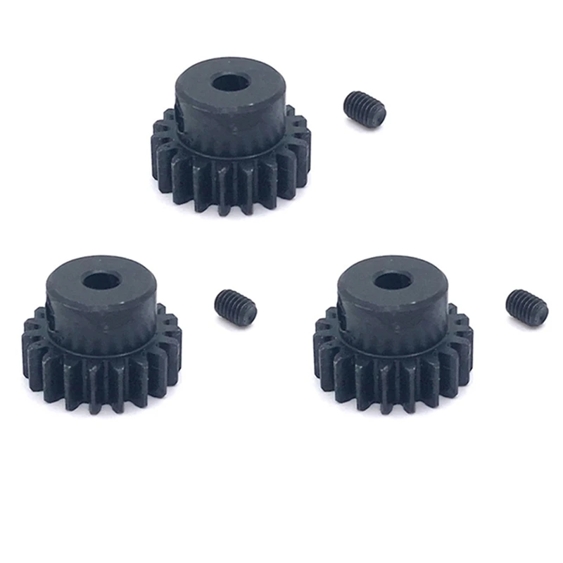 

2X Steel 19T Motor Gear Pinion Gear 124016-2178 For Wltoys 144002 144010 124016 124017 Brushless RC Car Upgrades Parts
