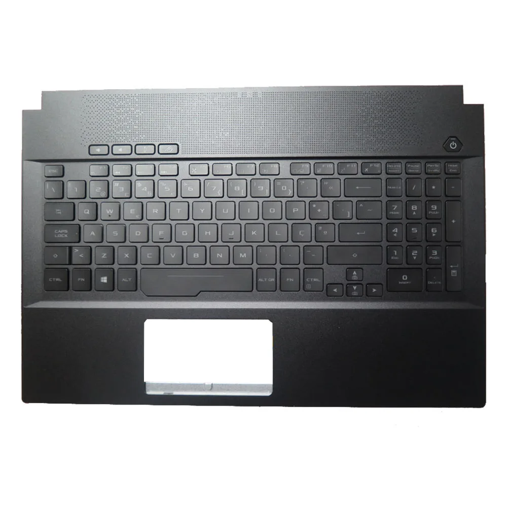 Подставка для рук и клавиатура ноутбука ASUS 13N1-4MA0311 0A 13NR0031AM0111 V 172462 AE1 PO 0KN1-4L2PO11