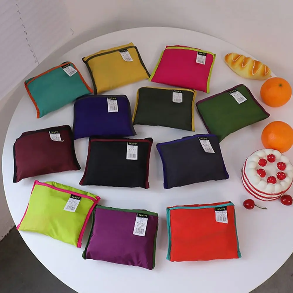 Косметическая сумка для макияжа однотонная портативная женская на шнурке под