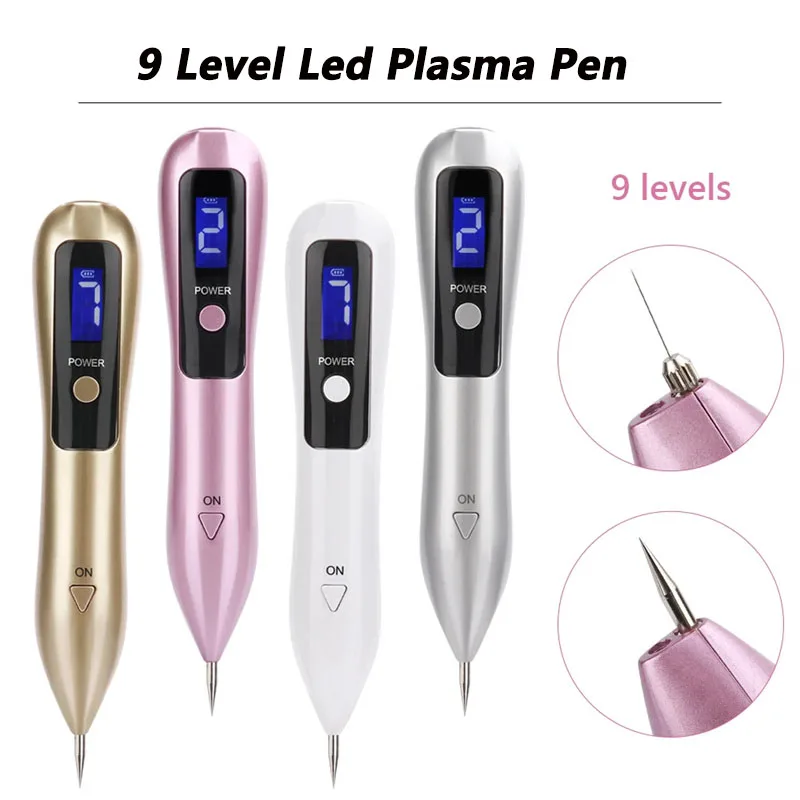 Лазерная плазменная ручка машина для удаления веснушек ЖК-дисплей удаление