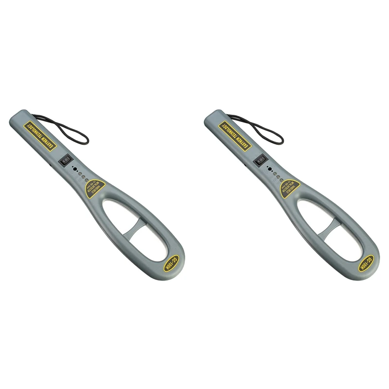 2X GC101H Портативный ручной металлоискатель Сканер тела Оборудование безопасности