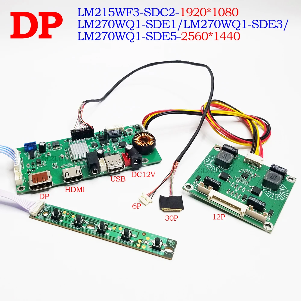 Для iMac A1312 LM270WQ1-SDE3 плата драйвера экрана DIY материнская управления монитором 2560*1440