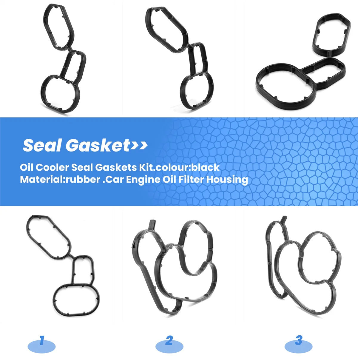 Прокладка корпуса масляного фильтра 11427508970 для BMW E46 E60N E81 E82