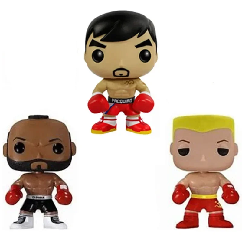 FUNKO POP Фильмы Rocky CLUBBER LANG # 20 IVAN DRAGO 21 Мэнни Паquiao 37. Фигурка из ПВХ коллекция игрушек