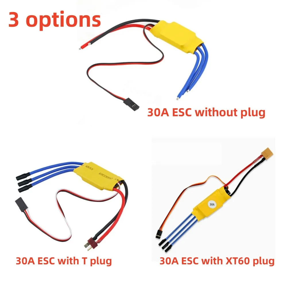 

1pc XXD 30A ESC Brushless Motor Speed Controller BEC 5V/3A ESC For T-rex F450 Helicopter Boat FPV F450 Mini Quadcopter Drone