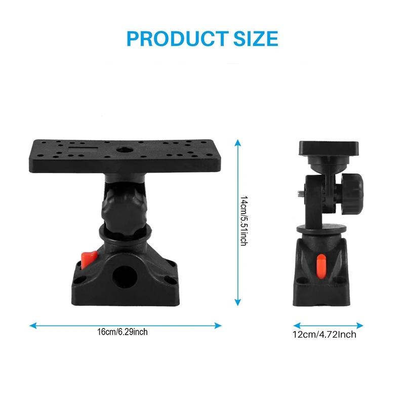 3X Универсальный Морской электронный рыбопоисковый лодочный поворотный