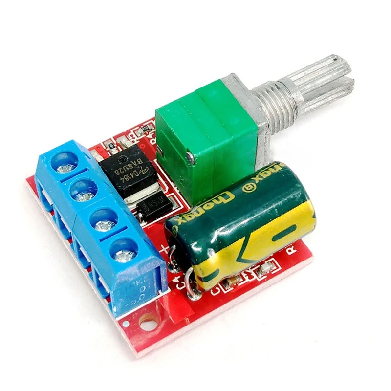 

5A 90W PWM DC Motor Governor DC-DC Speed Controller 4.5V-35V DC Motor Governor Switch with LED Dimmer Function