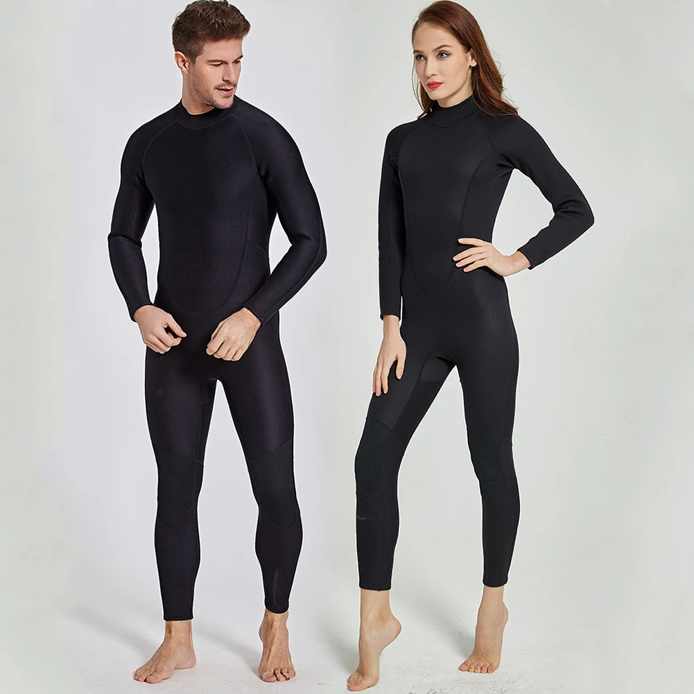 

Zipper Scuba Diving Wetsuit Men Women Back Zipper Swimming Diving Suit Surfwear Spearfishing Wet Suit Full Bodysuit