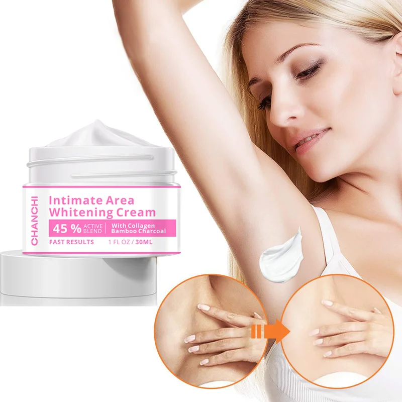 

Body Whitening Cream Underarm Skin Whitening Bleaching Cream Dark Skin Intimate Area Whitening Cream Body Lotion 30ml