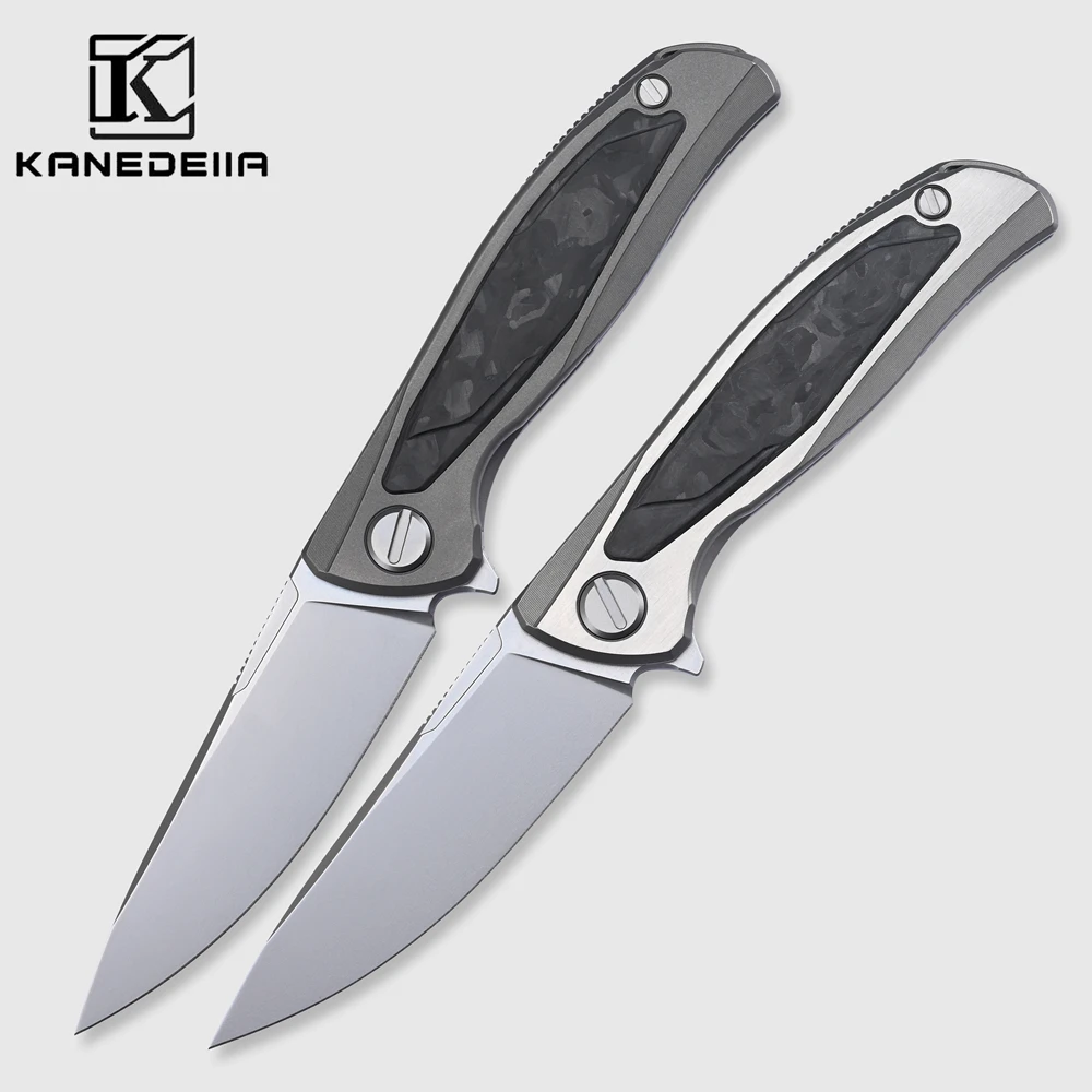 

Складной нож Kanedeiia F95 NL, 3 м, лезвие N690 из титана и стали, для кемпинга, охоты, рыбалки, кухни, выживания, повседневного использования, подарок