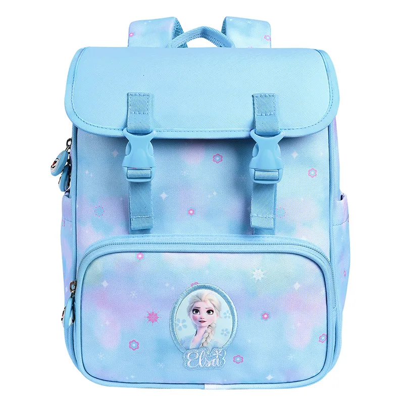 Disney Bag Aisha Girl's Backpack Fashion Large Capacity Cartoon Backpack Female Student Load Reduction Backpack School Bag