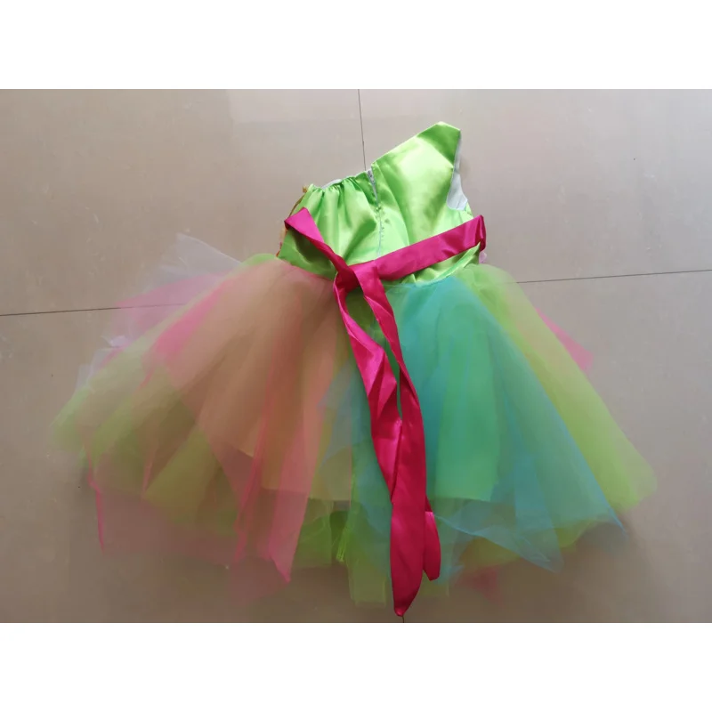 Красочные цветы стандартное платье для танцев сальсы девочек современный