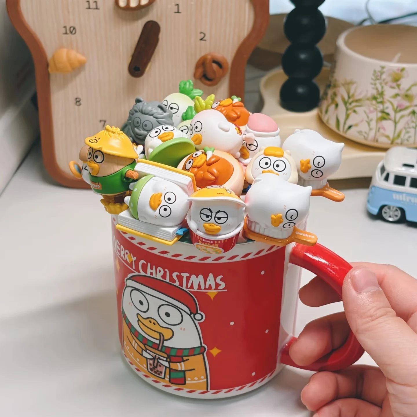 Фото В наличии: Mystery Box Duckyo, серия Food Shop, мини-пакеты-сюрпризы, милые кавайные фигурки для декора стола, коллекционные ПВХ-игрушки, подарок для женщин №2