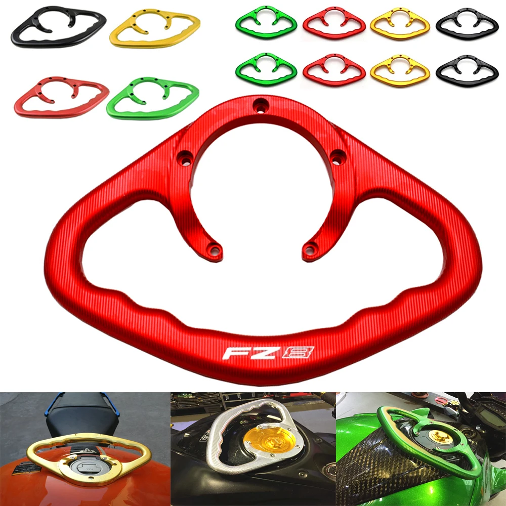 Для YAMAHA FZ8 2010 2011 2012 2013 мотоциклетные пассажирские ручки с ЧПУ ручка для бака