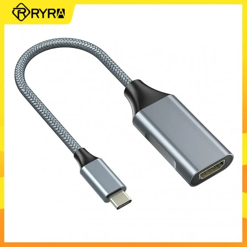 

RYRA Type-C к 4K HDMI-совместимый кабель 4K USB Type C к HD ТВ адаптер конвертер для MacBook PC ноутбука Samsung Huawei