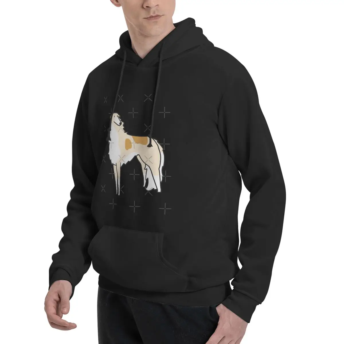 Толстовки с капюшоном Borzoi толстовки в стиле аниме мужские
