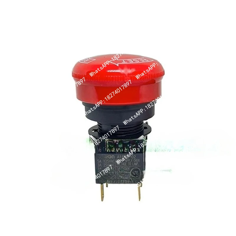 Фото A165E-S-01 A165E-S-02 A165E-S-03U Кнопка аварийной остановки, сенсорный выключатель, без подсветки №3