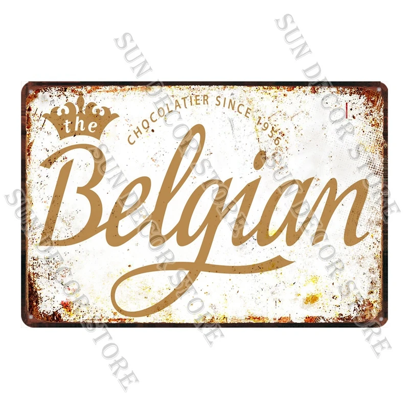 Металлический знак в стиле ретро шоколада Жестяная Табличка винтажная тарелка