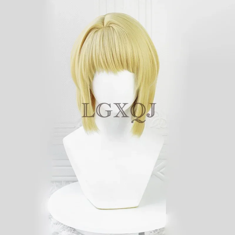 Новый аниме HUNTER×HUNTER Kurapika Kurta парик для косплея 34 см золотые парики термостойкие