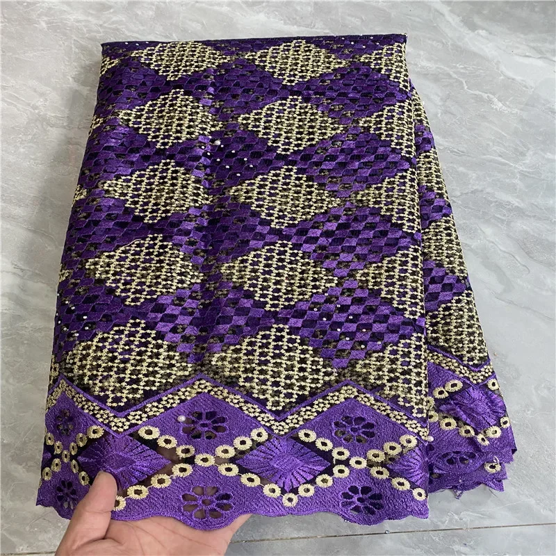 

5 ярдов, новинка, Лидер продаж, французское кружево с бусинами, высококачественный африканский тюль, шнур, Кружевная Сетка, вышитая ткань для свадьбы PS10181