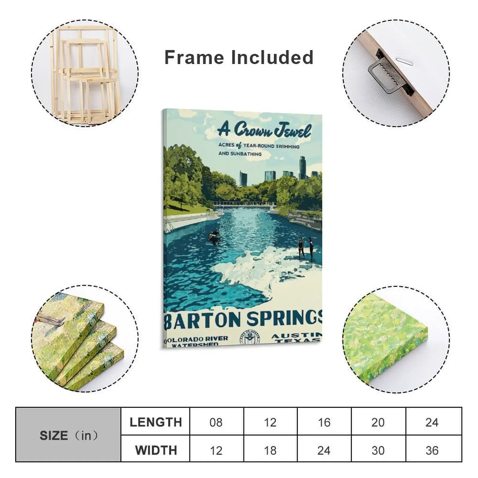 Barton Весенняя винтажная картина на холсте украшение для спальни корейский декор