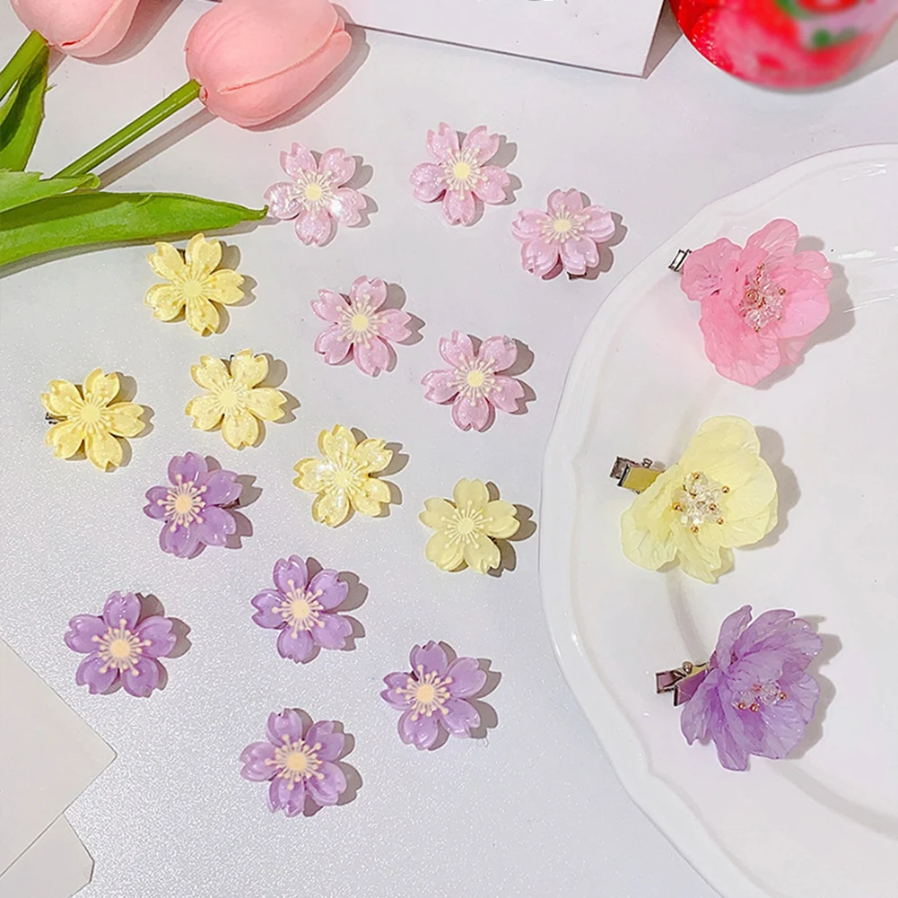 

Children's Hair Clip Braided Hair Small Flower Hair Clips Hairpin Girl Cute Headdress Girl Mini Hair Claw Hair Accessories