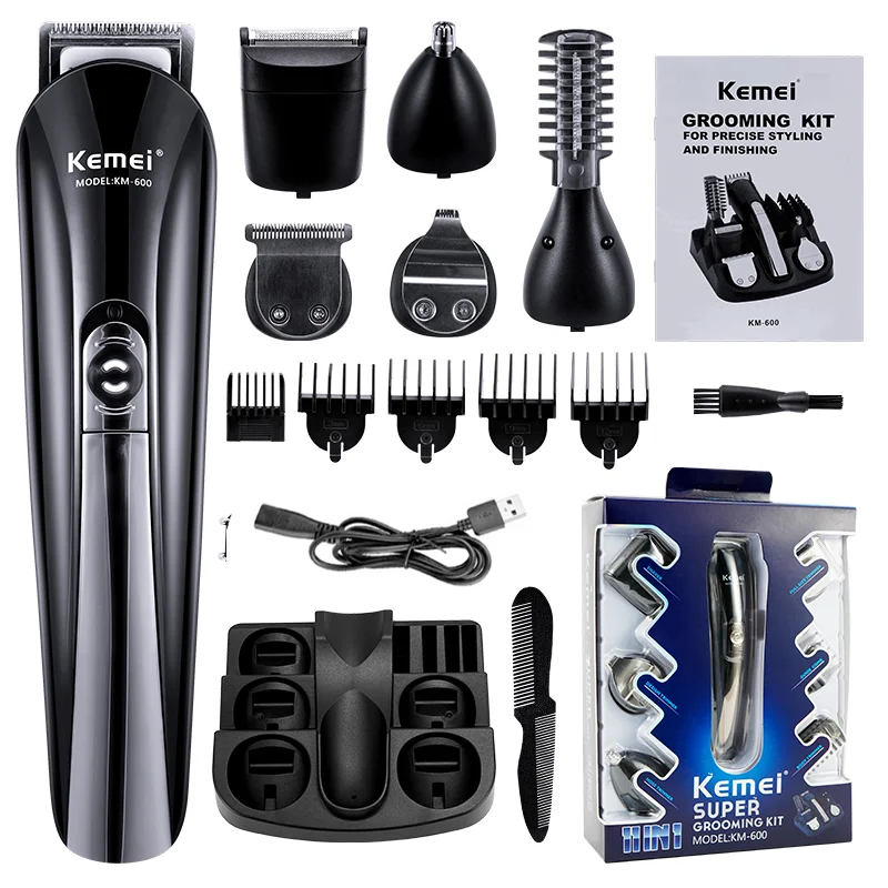 

USB Electric Hair Clipper Shave Razor Machine Beard trimmer Hair Cutter Ear Nose Hair Trimmer Facial Cleaner Man Barber tools