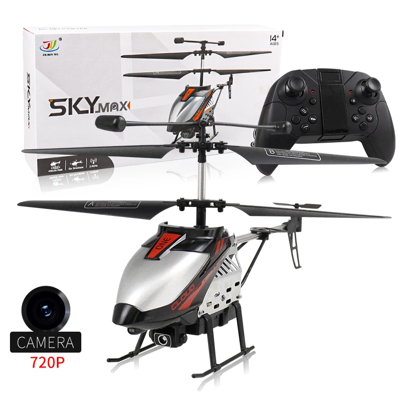 

Remote Control Helicopter RC Aircraft 2.4G 4CH Radio Airplane With Camera 720P RC Quadcopter Toys for Kids Boys Girls Gift