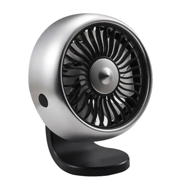 

Electric Car Fan Powerful Portable Quiet Cooling Air Fan Quiet Strong Wind Auto Fan For Vehicle Truck Van SUV RV Boat