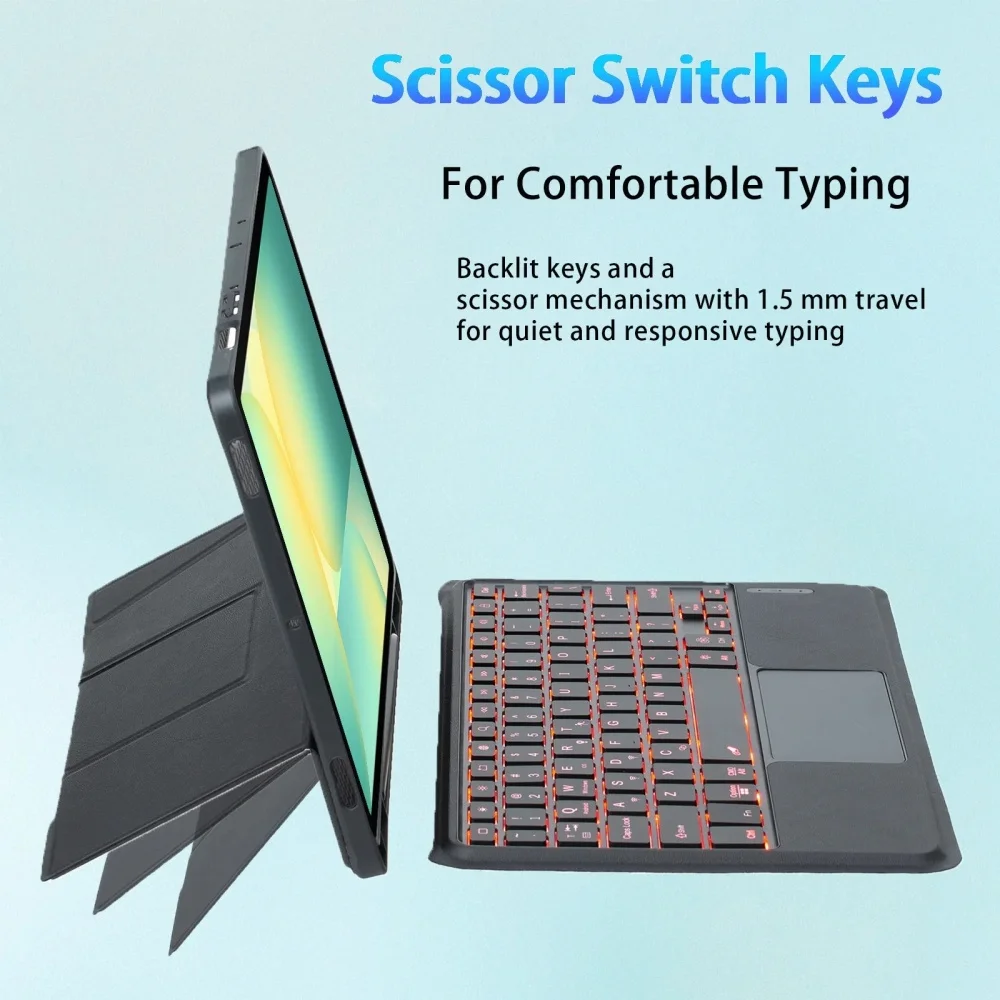 Фото Съемный чехол с клавиатурой для Samsung Galaxy Tab S11 Ultra 14.6
