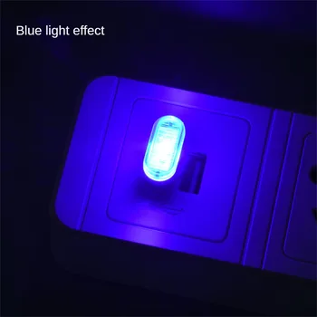 Car Interior Atmosphere Star Sky Lamp Ceiling Roof Light Car Ambient Light LED Projector Mini LED Car Roof Star Blue Decorative 3