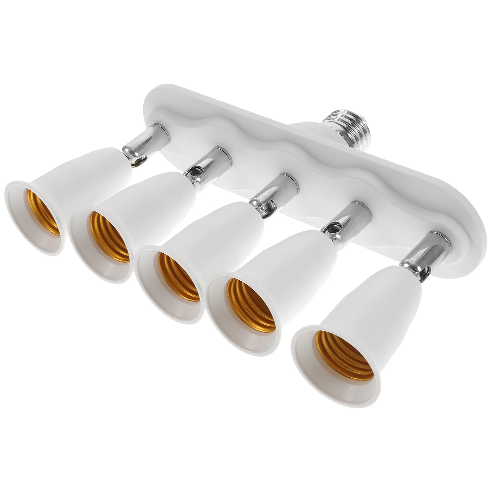 

Convert Lamp Head Light Bulb Splitter LED E26 Socket Sockets Pbt Converter Bulbs Adapter