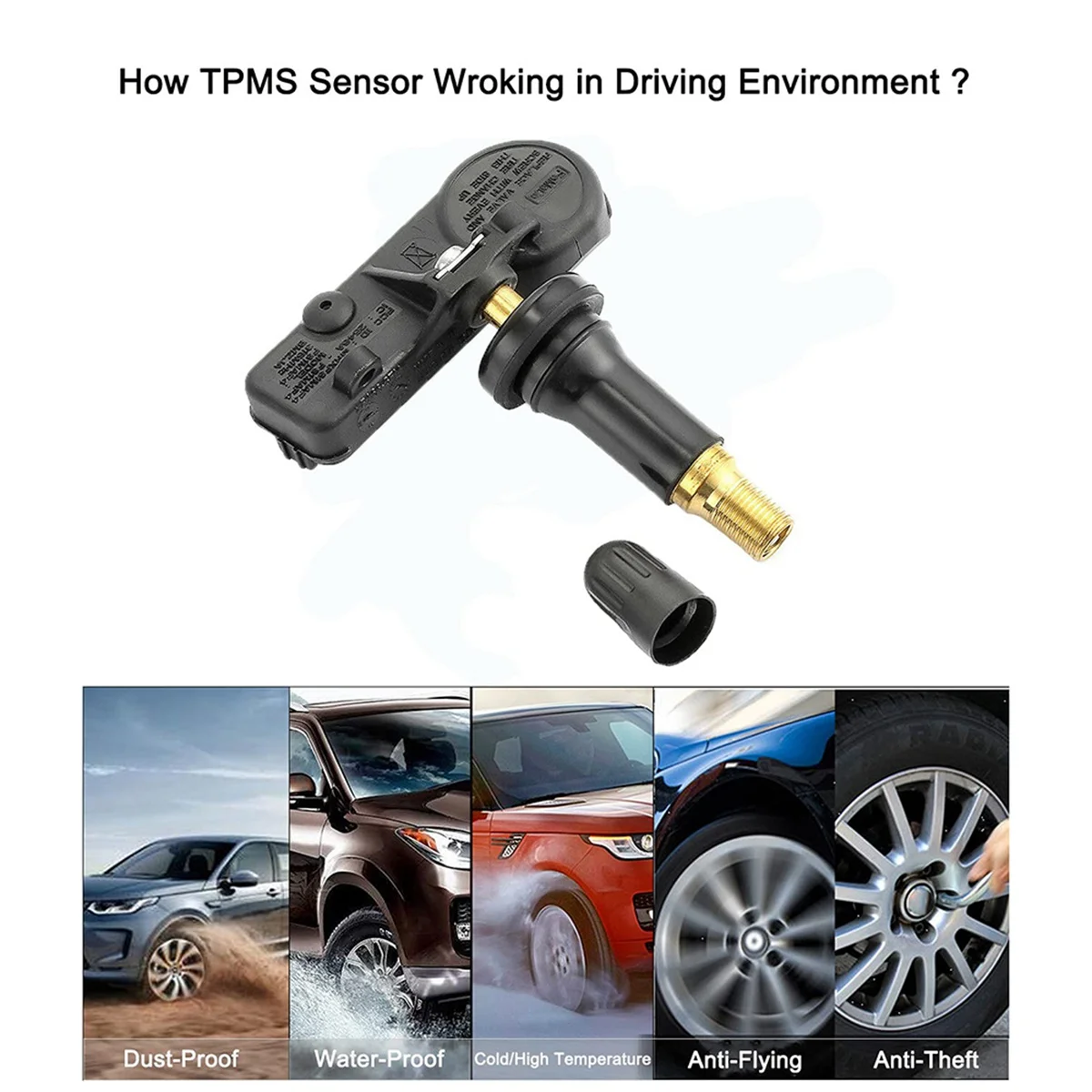 Система контроля давления в шинах для Ford F150 F250 F350 Focus Lincoln MKS Navigator Mercury Mariner 9L3Z-1A189-A