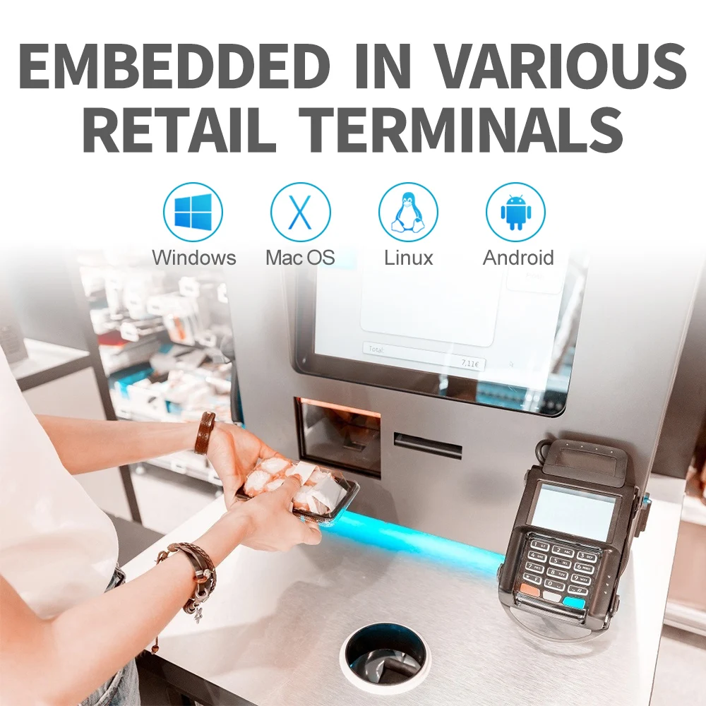 Сканер штрих-кода 2d сканер и Qr-кода считыватель Qrcode сканирование Сканнер