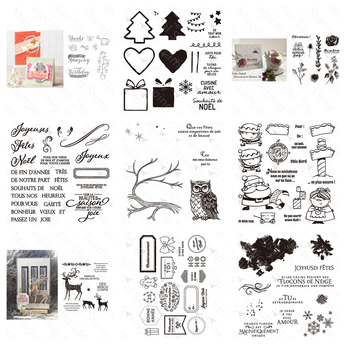 

French Clear Stamps Stencils Seals For Decoration Making Greeting Card Scrapbooking Craft No Metal Cutting Dies 2022 New Arrival