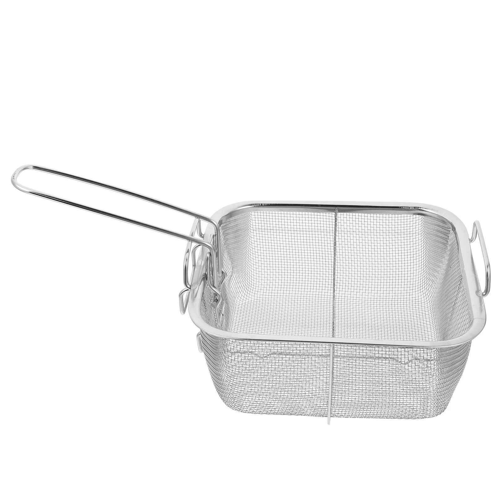 

square electric french fry fry basket stainless steel fried basket chicken cooking basket chip frying serving basket with