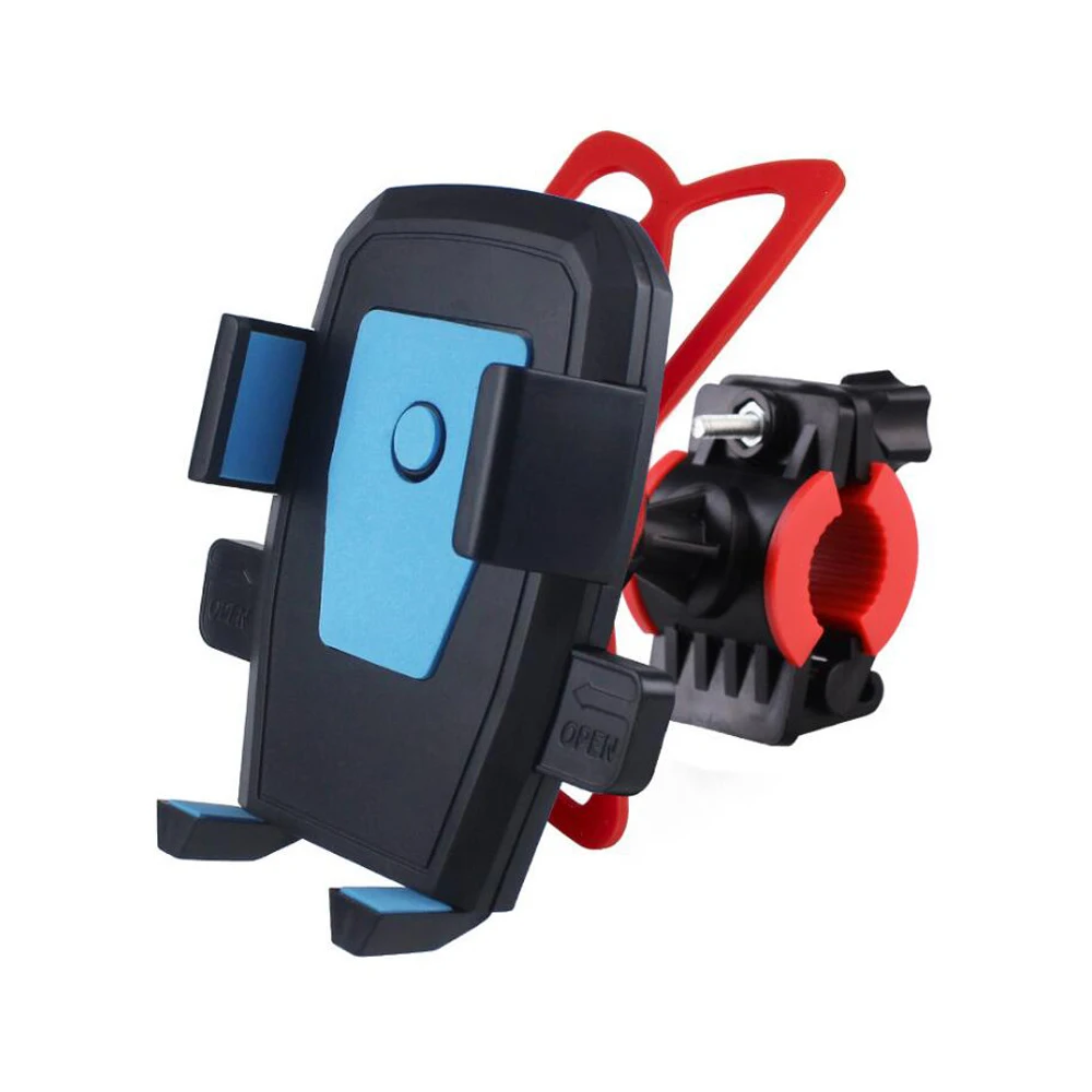 Bicycle Phone Holder 365 Spins Anti Slide Handle Stand Mount Bracket Handlebar Extender Holder Cellphone GPS Bicycle Accessories