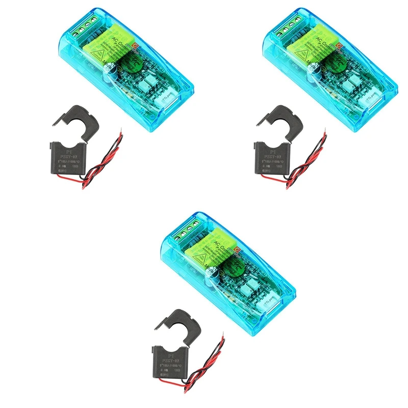 

Peacefair 3X PZEM-004T 3.0 Version TTL Modbus-RTU Power Meter Kwh Meter AC Single Phase 100A Electric Volt Amp