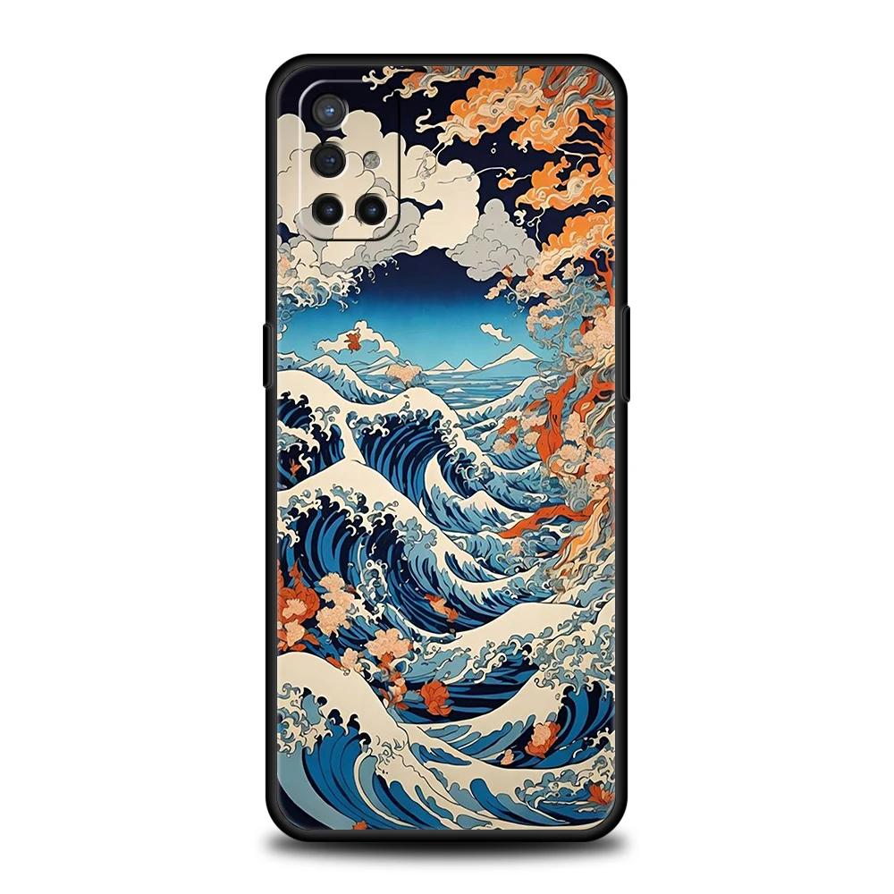 Чехол для телефона Sea Waves Oneplus 10T 11 R10 Nord N100 N200 N10 10 7 8 9 7T 8T 9R 9RT CE 2 Z Pro 5G Мягкий чехол из