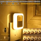 Светодиодный ночник с датчиком движения, умный светильник для спальни, декоративный настенный светильник для дома, лестницы, чулана, коридора, декоративная Ночная лампа