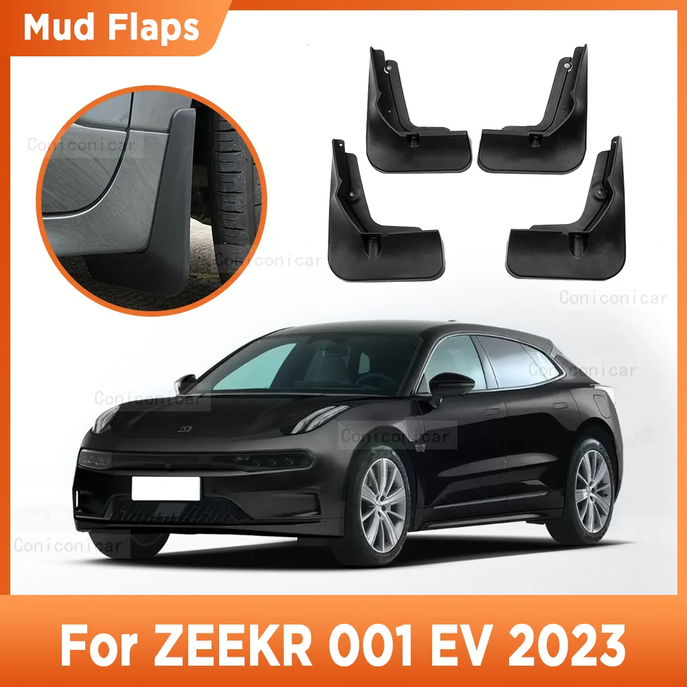 

Защита от брызг для ZEEKR 001 EV 2023, внешние аксессуары для передних и задних колес