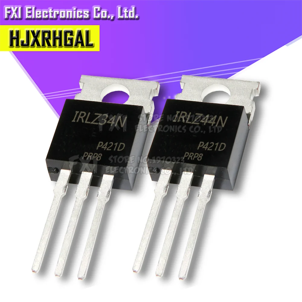 

10PCS IRLZ44N IRLZ44 TO-220 TO220 IRLZ44NPBF IRLZ24NPBF IRLZ34NPBF IRLZ24 IRLZ34